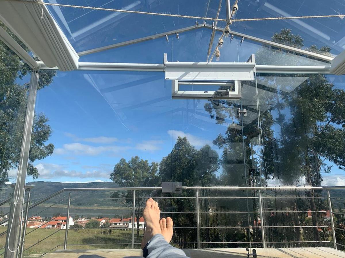 Glamping Cristal Hotel Guatavita Buitenkant foto