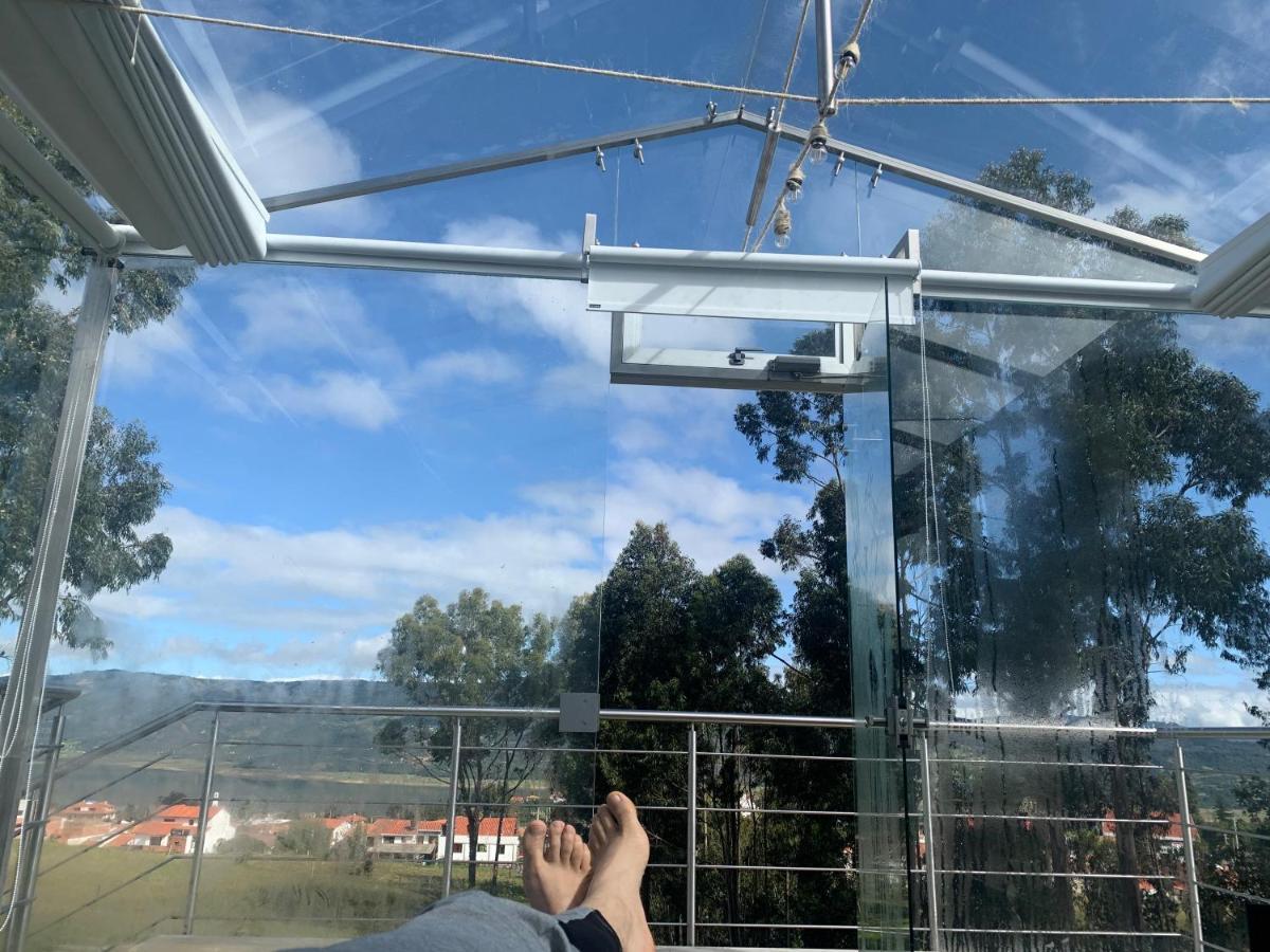 Glamping Cristal Hotel Guatavita Buitenkant foto