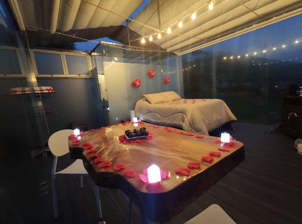 Glamping Cristal Hotel Guatavita Buitenkant foto
