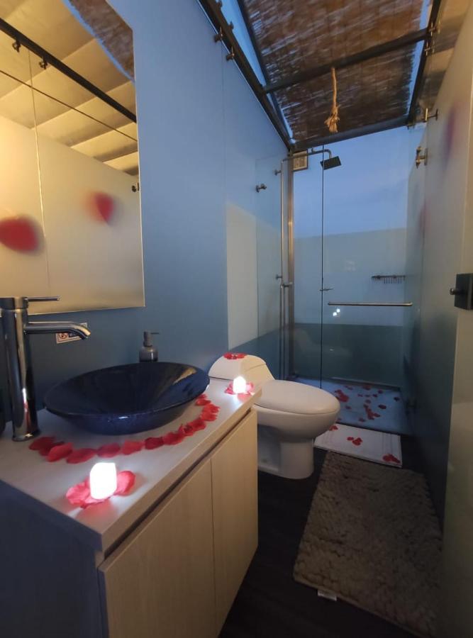 Glamping Cristal Hotel Guatavita Buitenkant foto