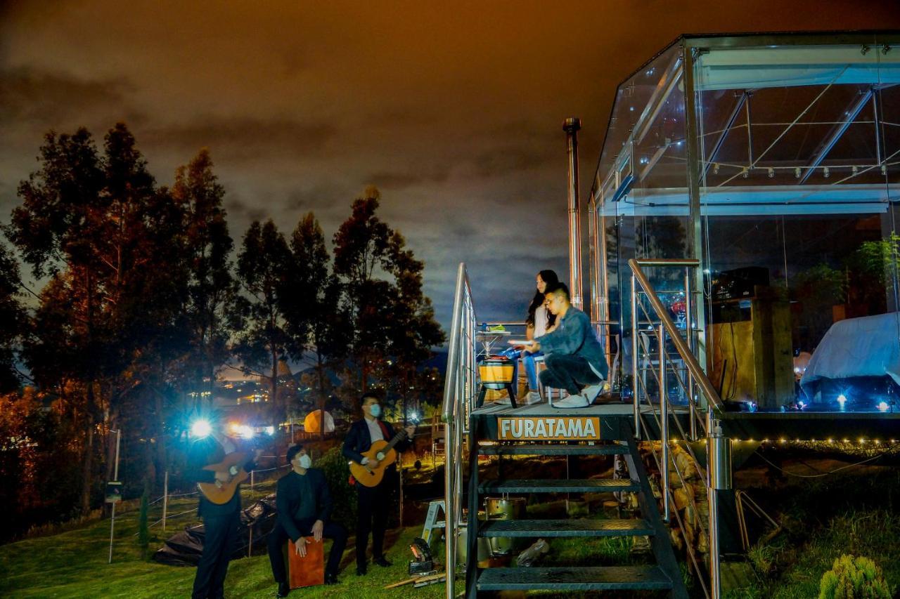 Glamping Cristal Hotel Guatavita Buitenkant foto