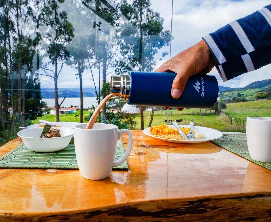 Glamping Cristal Hotel Guatavita Buitenkant foto