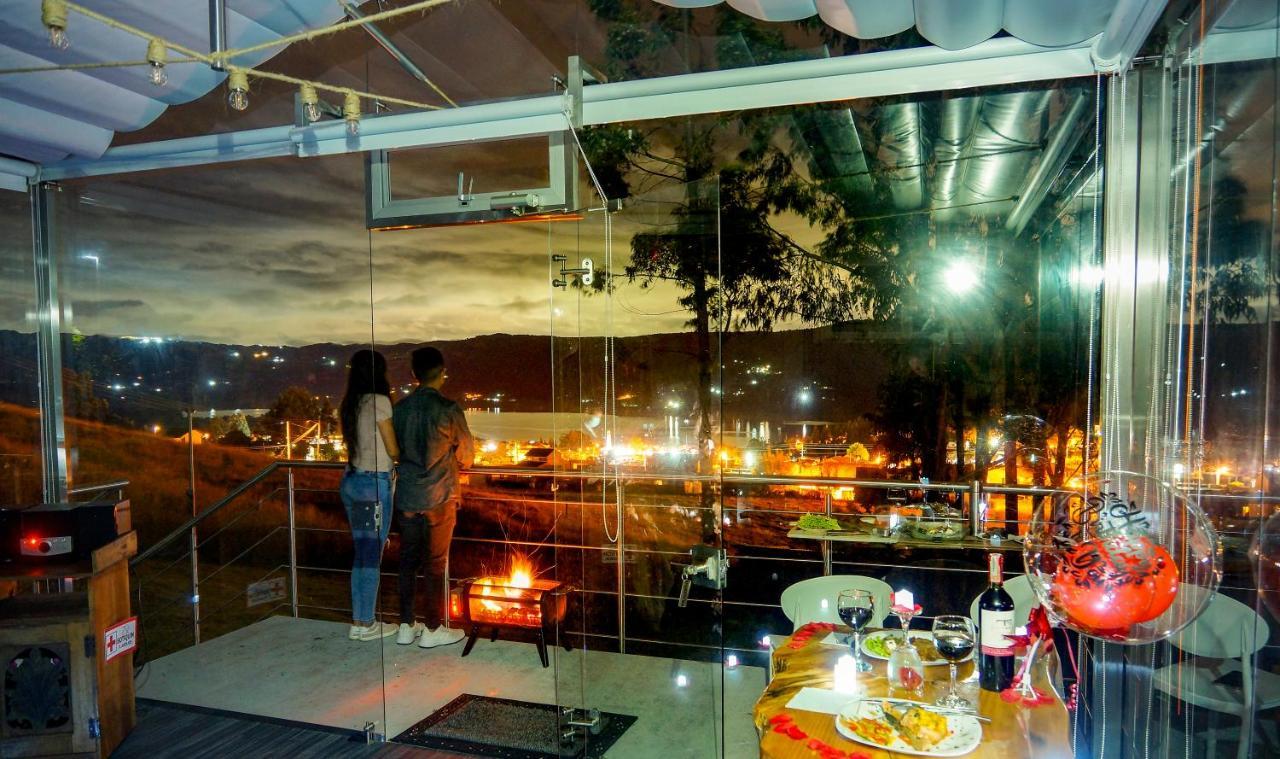 Glamping Cristal Hotel Guatavita Buitenkant foto
